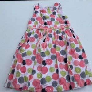 Pretty pastel dot dress, Janie and Jack, size 4